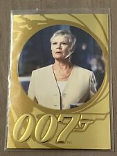 M / Judi Dench - James Bond 007 Trading Card. Goldeneye picture