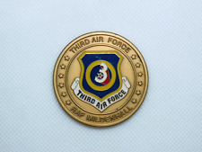 USAF Commander General Third Air Force RAF Mildenhall Excellence Challenge Coin picture