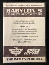 BABYLON 5 20TH ANNIVERSARY CONVENTIONS Disc set **NEW** picture