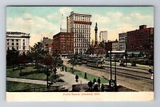 Cleveland OH-Ohio, Public Square, Antique Vintage Postcard picture