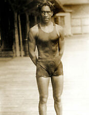 1910 1915 Duke Kahanamoku Vintage Old Hawaiian Swimmer Photo 8.5