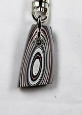 Fordite Key Chain - 29.2mm x 15.05mm x 5.61mm     (2407) picture