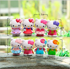 8pcs/Lot hollow Hello Kitty Figure toys picture