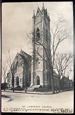 Vintage Postcard 1906 St. Lawrence Church, New Bedford, Massachusetts (MA) picture
