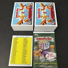 2024 GARBAGE PAIL KIDS KIDS AT PLAY COMPLETE BASE SET 200 STICKER CARDS picture