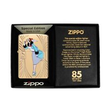 Zippo Lighter 2022 Limited Edition Windy 85th Anniversary Armor Free 5 Gifts picture