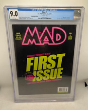 Mad Magazine No 1 June 2018 #001 Middle Finger Issue CGC Grade 9.0 / Pop 2 picture