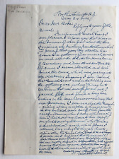1926 Letter from Civil War Veteran to John Boos re Meeting Gen. Grant in NYC picture