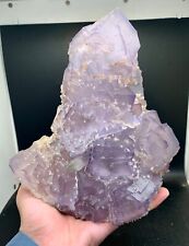 2480 Gram High Luster Cubic Fluorite Combine Calcite From Baluchistan Pakistan. picture