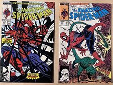 AMAZING SPIDERMAN #317 & 318 ( 1989 Marvel ) 9.0 NM - Appearances Venom & Lizard picture