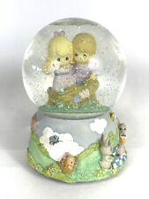 Precious Moments Vintage 2001 Musical Snow Globe “Ring Around The Rosie” picture