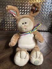 2008 Starbucks Bearista Bear, Bunny Easter Plush, Brown w/Bow, 75th Edition picture
