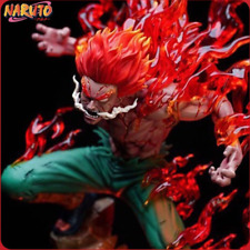 Might Guy Naruto Anime Figure With Light Model PVC Statue Collectible Gift 28cm picture