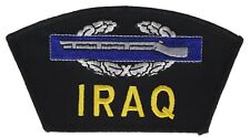 Iraq War CIB Combat Infantry Badge Iron on Hat Patch HONFLB1798 F1D12A picture