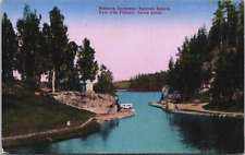 Finland Saimaan Kanava, Saimaa Canal Russia Vintage Postcard C129 picture