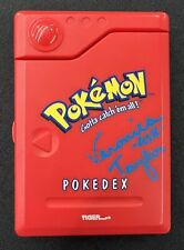 1998 Pokémon Pokedex - Tiger Electronics JSA Signed Veronica Taylor Ash picture