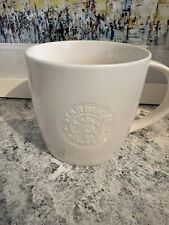 Starbucks 2010 Collectors Coffee Mug Cup White 12 OZ Bone China picture