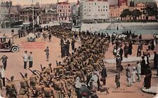 Boulogne, France Argyll & Sutherland Highlanders Cross Square Postcard  c 1915 picture