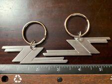 ZZ TOP Key Chain Set of 2 Solid Metal Durable Rock Texas 3.25 inches Wide picture