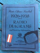Most-Often-Needed 1926-1938 Radio Diagrams and Servicing Information M N Beitman picture