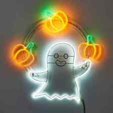 Hyde & Eek LED Neon Ghost JUGGLING PUMPKINS ANIMATED MOTION HALLOWEEN LIGHT picture