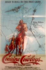 MOVIE POSTER 1979 COCAINE COWBOYS VINTAGE ANDY WARHOL ORIGINAL FIRST EDITION picture