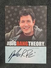 2012 Cryptozoic The Big Bang Theory Seasons 3 & 4 Auto card John Ross Bowie #A10 picture