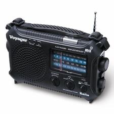 KAITO KA-500 Emergency Radio 4-Way Powered Weather Alert & Phone Charger, Black picture