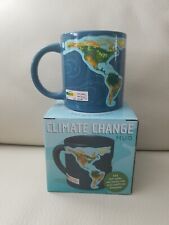 The Unemployed Philosophers Guild Coffee Mug Cup Climate Change 2015 Blue w box picture