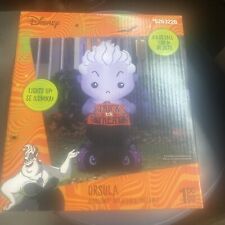 Disney Gemmy Inflatable Halloween Ursula 2022 3.5 Ft Tall picture