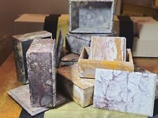 Lot Of Five Combarbalita Stone Boxes picture