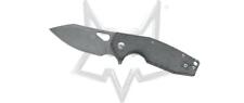 FOX KNIVES Yaru FX-527LI-MB Liner Lock Black Micarta M398 Steel Pocket Knife picture
