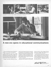 1966 AT&T Bell System Telephone Vintage Print Ad A New Era Telecommunications picture