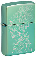 Zippo Human Tree Design High Polish Green Windproof Lighter, 28129-103243 picture