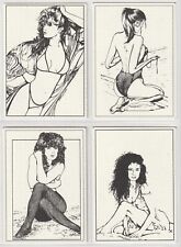 1994 Women of the World Rare Art Card Subset (4) picture