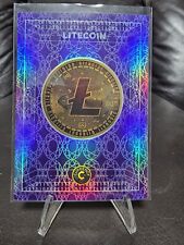 2022 cardsmiths currency series 1 #53 Litecoin Amethyst 9/49 picture