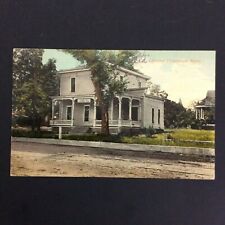 Columbus Kansas KS Library Postcard Divided Back Vtg 1913 Posted picture