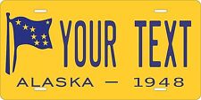 Alaska 1948 License Plate Personalized Custom Car Bike Motorcycle Moped Key Tag picture