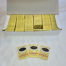 Vending Machine Condom Packages PURE GOLD Condoms 72 Pieces Ribbed Lubricated picture