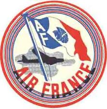 Air France    Vintage Looking  1950's  Airline Travel Sticker Decal Label  RWB picture
