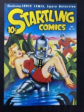 Startling Wonder Comics #49 Facsimile (Nedor 1948) Schomburg Classic Robot Cover picture