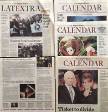 Whitney Houston Dies Los Angeles Times Newspaper Lot February 2012 + Grammys picture