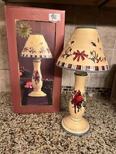 Lenox Winter Greetings Everyday Candlestick Lamp In Box picture