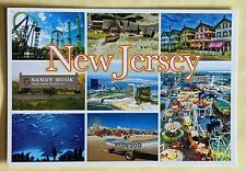 Postcard NJ: Greetings from New Jersey.  ( Large format 6.7x4.6