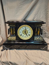 Restored Antique E. N. Welch Mantel Clock circa 1890s Original Movement picture