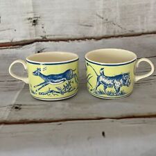 Vintage Soup Cups Set of 2 Made in England picture