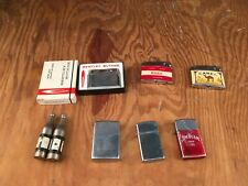 Lot of 7 Vintage Lighters Including Zippo, Jim Beam, Bentley, Camel, and more picture