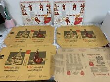 Vintage lot COCA COLA book covers and gift tags AS IS picture