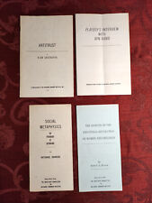 LARGE Lot of RARE Ayn Rand Objectivist Pamphlets Nathaniel Branden Institute picture