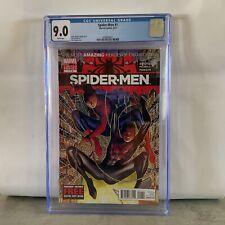 Spider-Men #1 (2012) 1st Meeting Miles Morales Peter Parker CGC 9.0 Marvel Comic picture